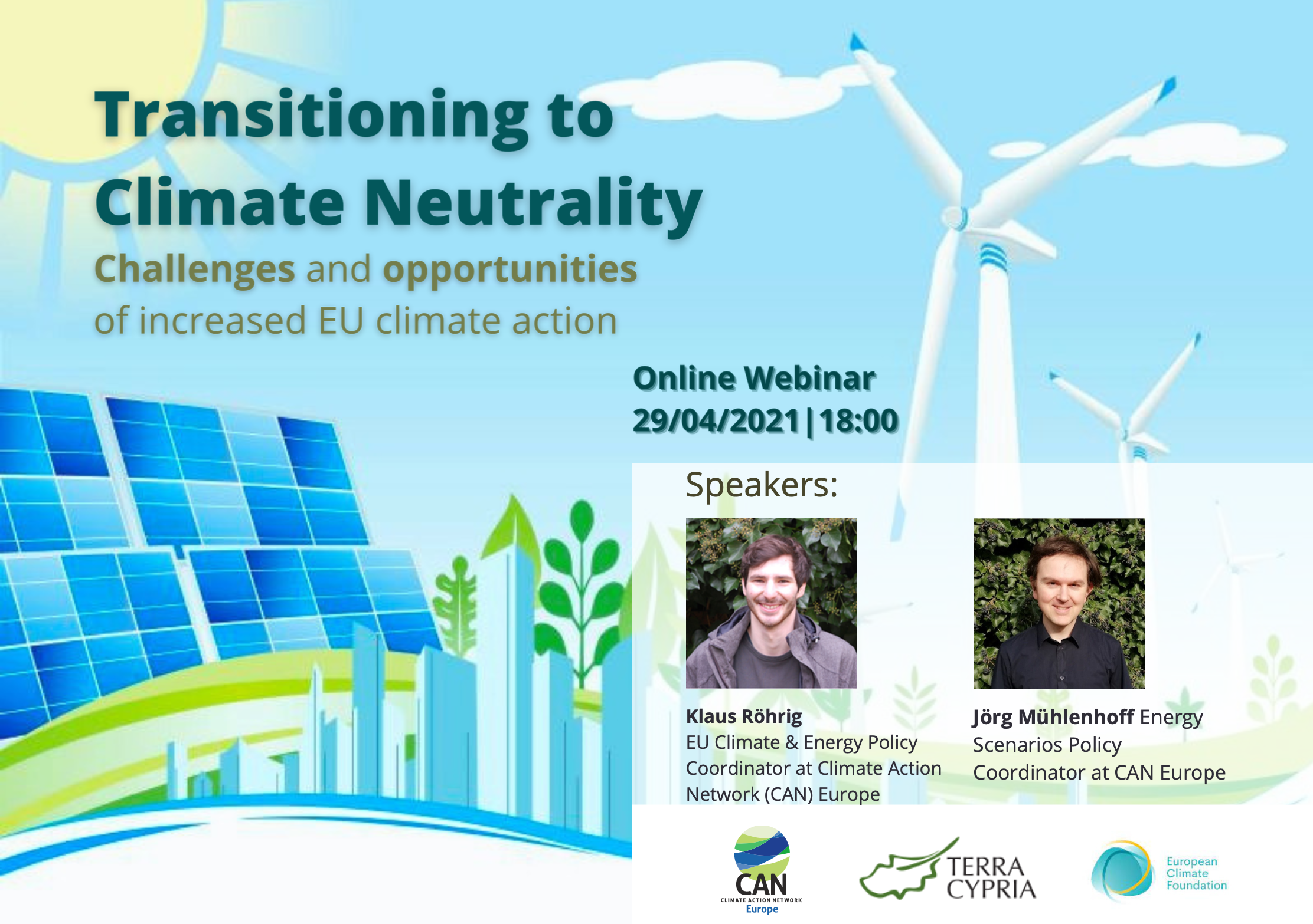 Climate Neutrality – Challenges and Opportunities!