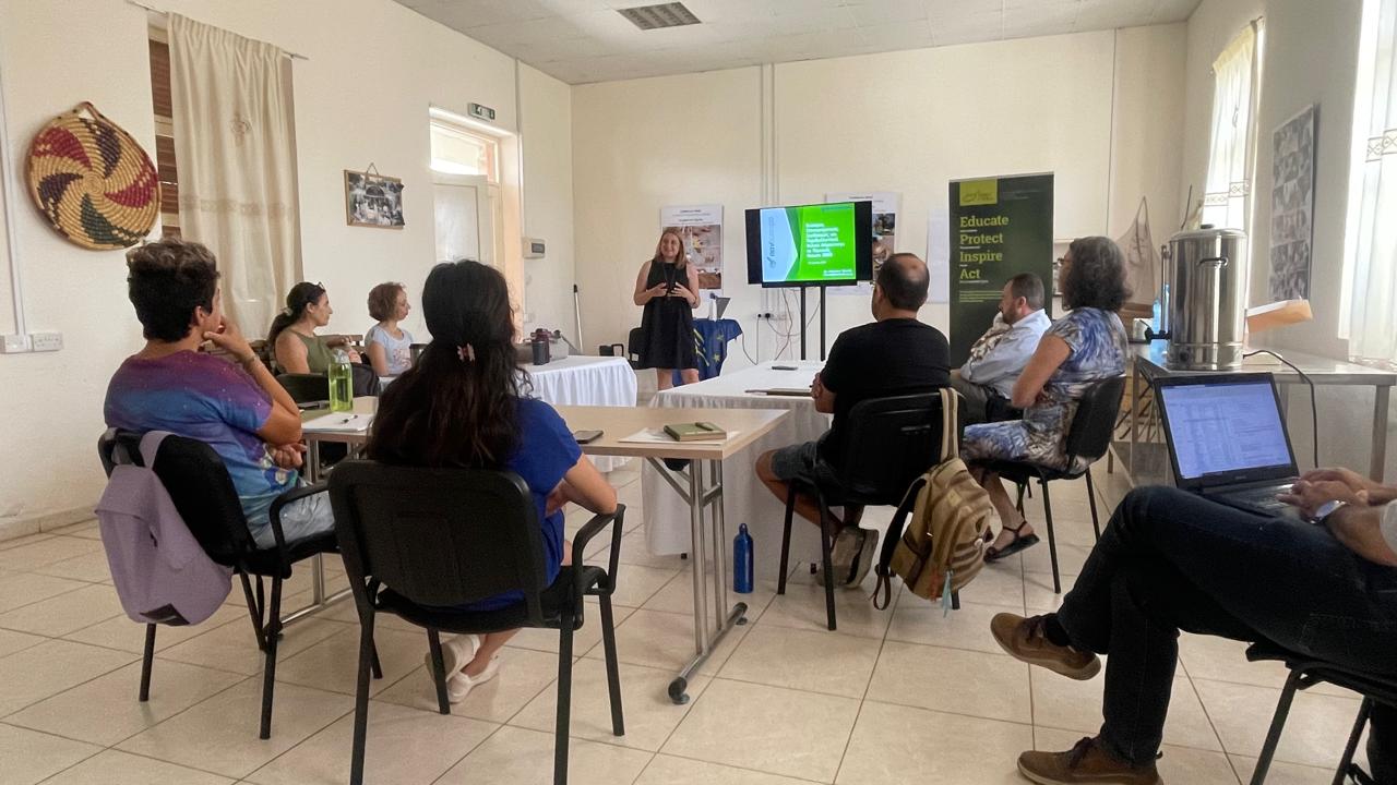 The first Pandoteira educational workshop took place in Agios Theodoros 